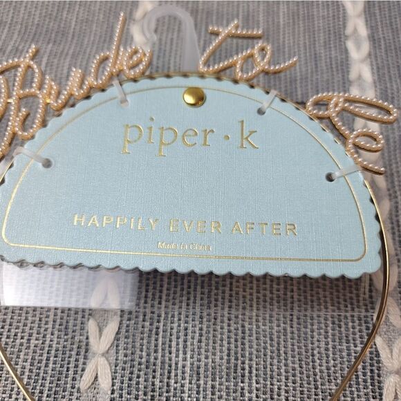 NWT- PIPER K 'Bride To Be' Headband - Picture 5 of 6